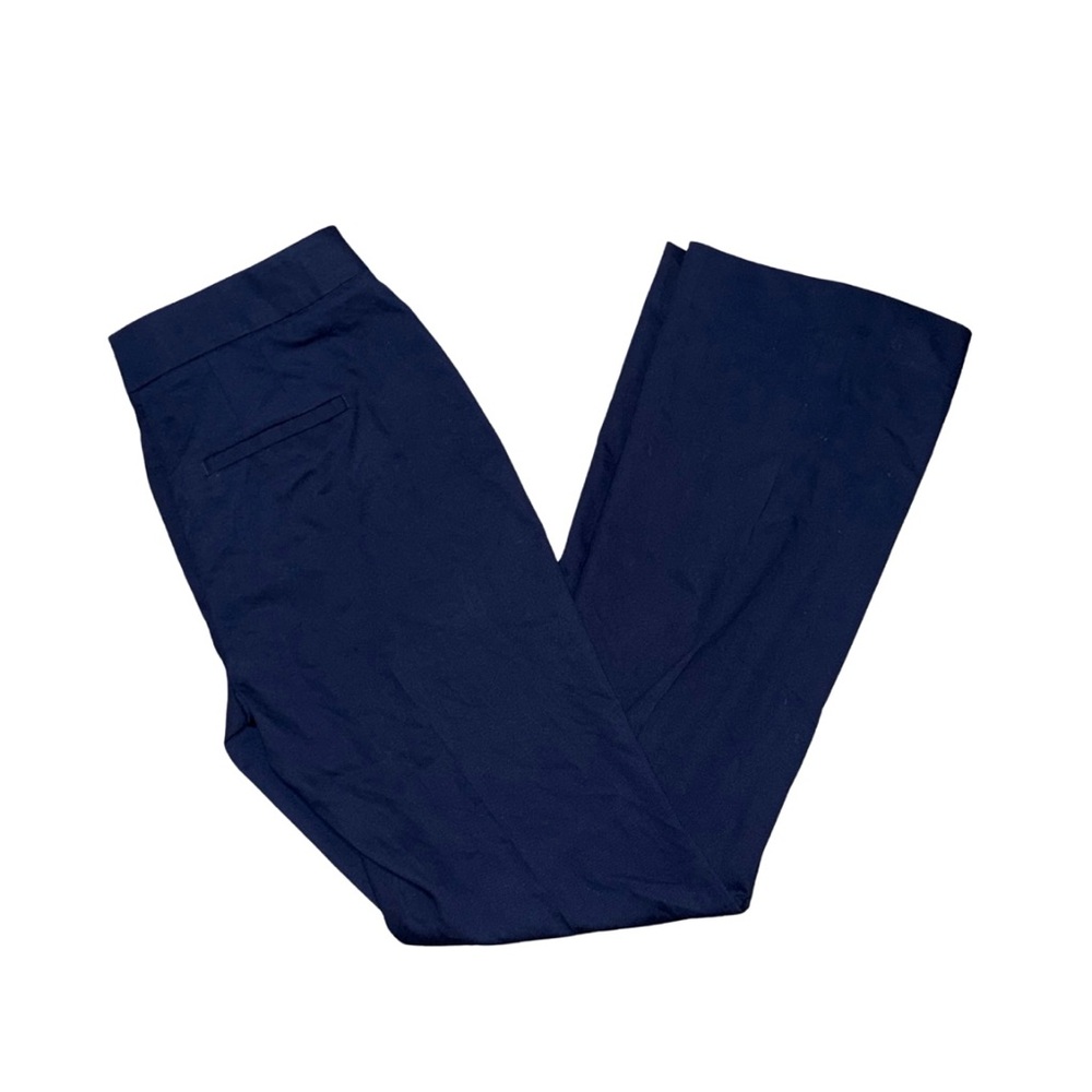 WHBM Dark Navy Blue Flare‎ Leg Pants EUC size 4